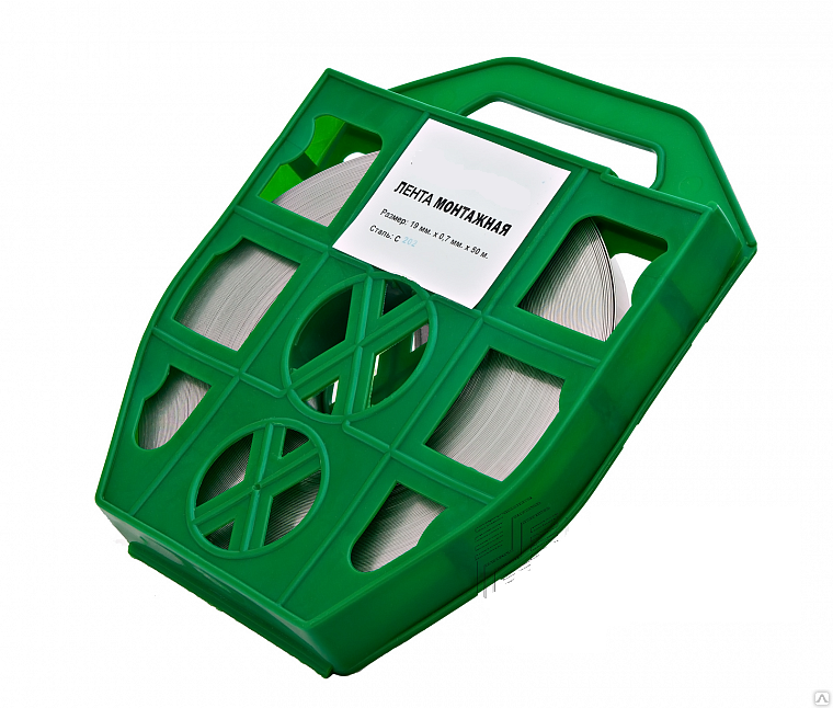 Лента нержавеющая монтажная АСВ C202 (пластик) 50м