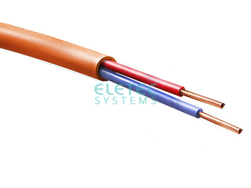 Кабель ЭЛЕТЭК КПС нг(А)-FRLS 1х2х0,2 мм2 (1x2x0.5 мм), 200 м