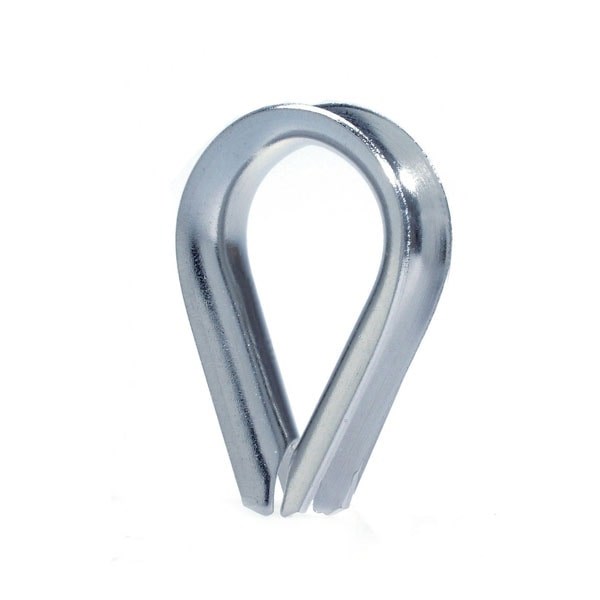 Коуш для стальных канатов АСВ 10 мм