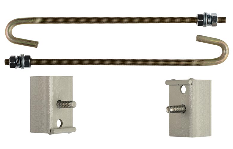 Комплект ССД крепежа к стальным опорам, удлинённый